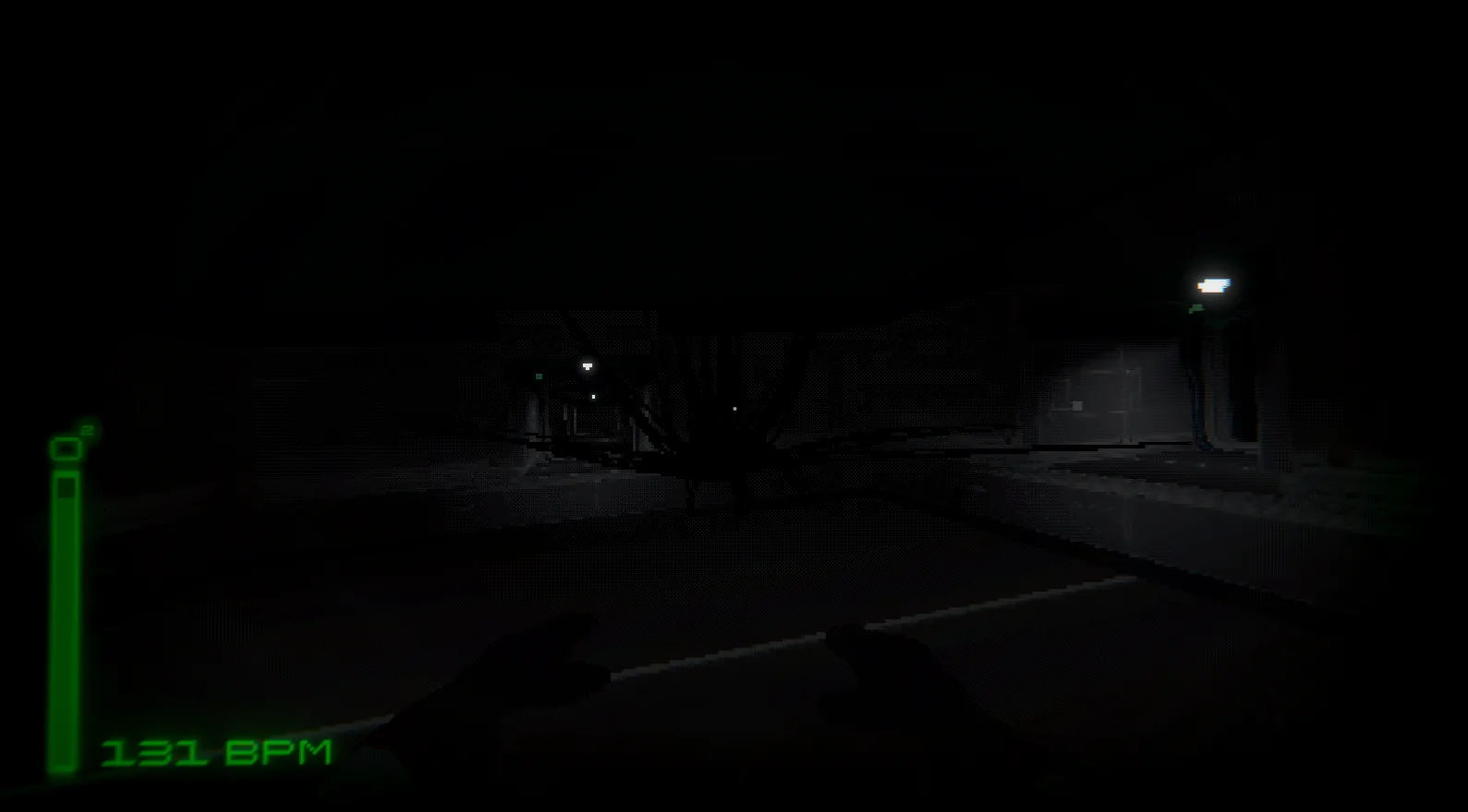 Houston gameplay screenshot featuring a creature encounter